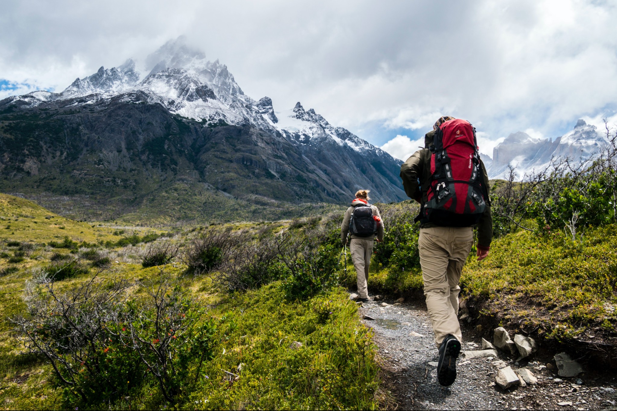 Patagonia con hiking